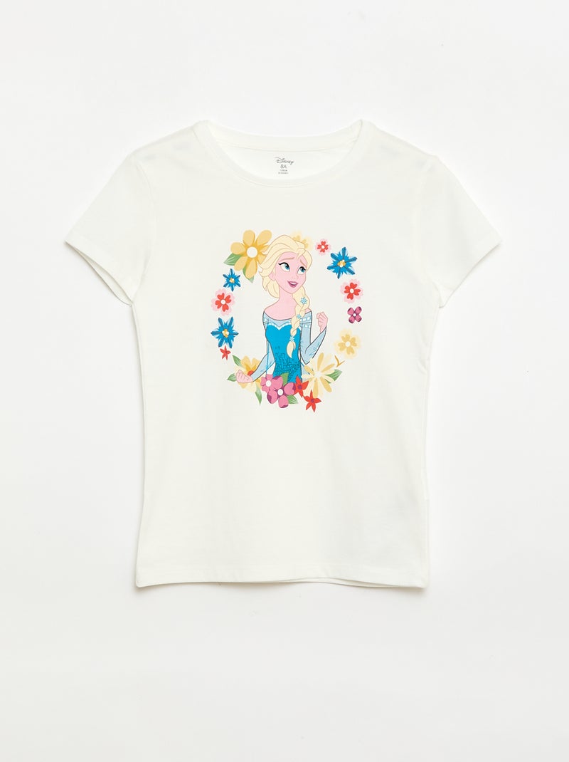 Pijama \'Disney\' 2 peças calções + T-shirt Branco - Kiabi