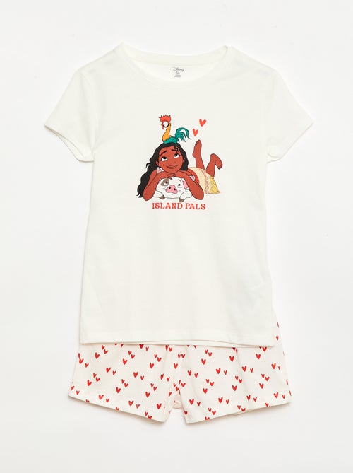 Pijama \'Disney\' 2 peças calções + T-shirt - Kiabi