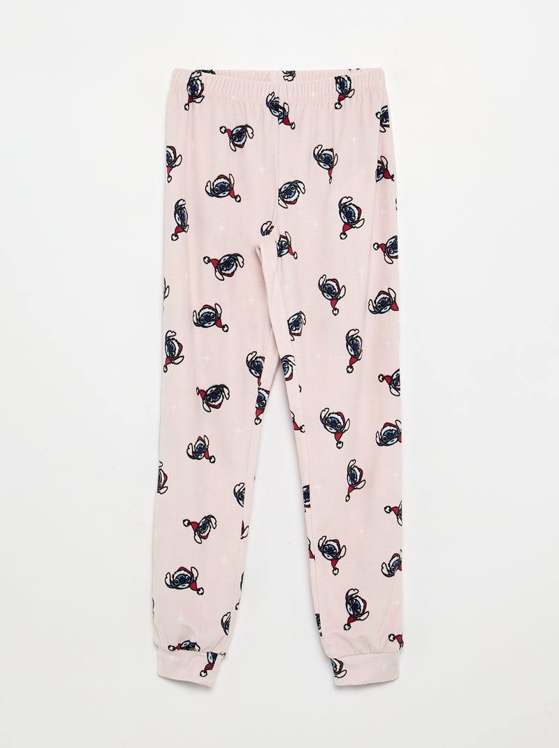 Pijama 'Disney' de 2 peças - Camisola + calças Rosa - Kiabi