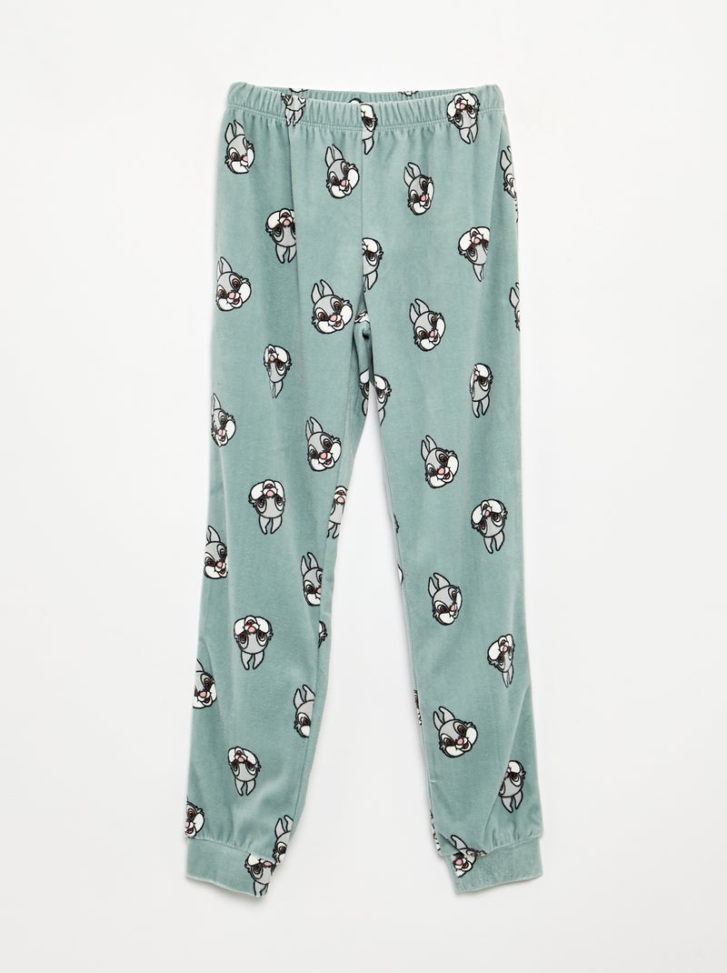Pijama 'Disney' de 2 peças - Camisola + calças Verde - Kiabi