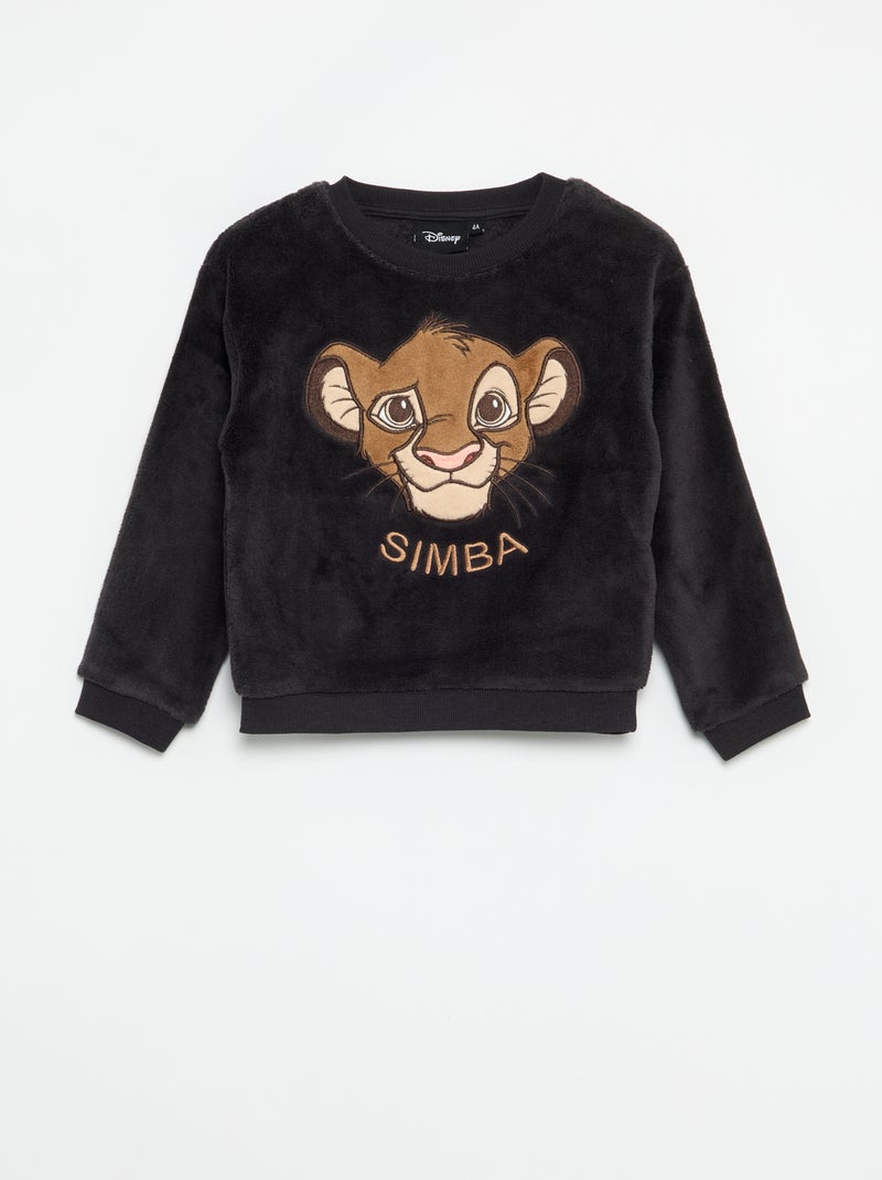 Pijama 'Disney' de 2 peças - T-shirt de manga comprida + calças Cinza - Kiabi