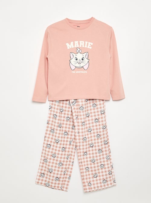 Pijama 'Disney' de 2 peças - T-shirt de manga comprida + calças - Kiabi Pijama 'Disney' de 2 peças - T-shirt de manga comprida + calças - Kiabi