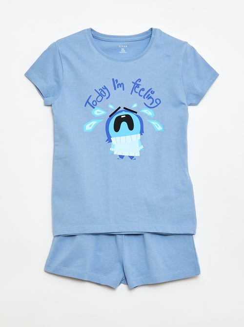 Pijama 'Disney' de 2 peças: calções + t-shirt - Kiabi