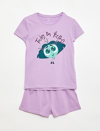 Pijama 'Disney' de 2 peças: calções + t-shirt