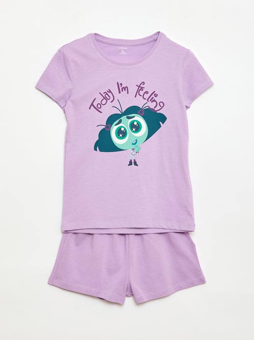 Pijama 'Disney' de 2 peças: calções + t-shirt - Kiabi