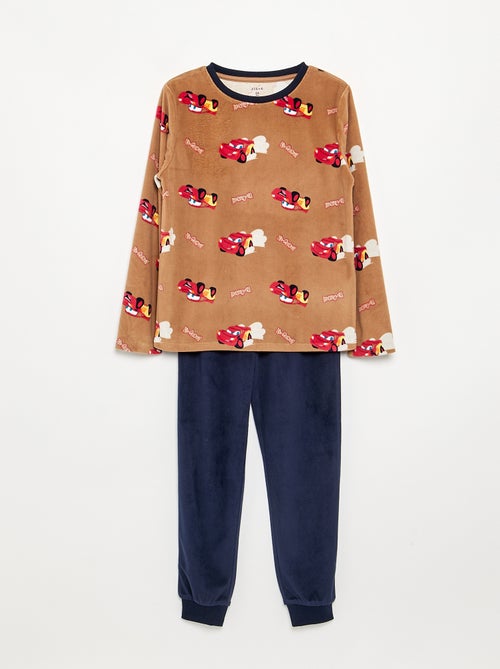 Pijama 'Disney' de 2 peças em polar - Camisola + calças - Kiabi Pijama 'Disney' de 2 peças em polar - Camisola + calças - Kiabi
