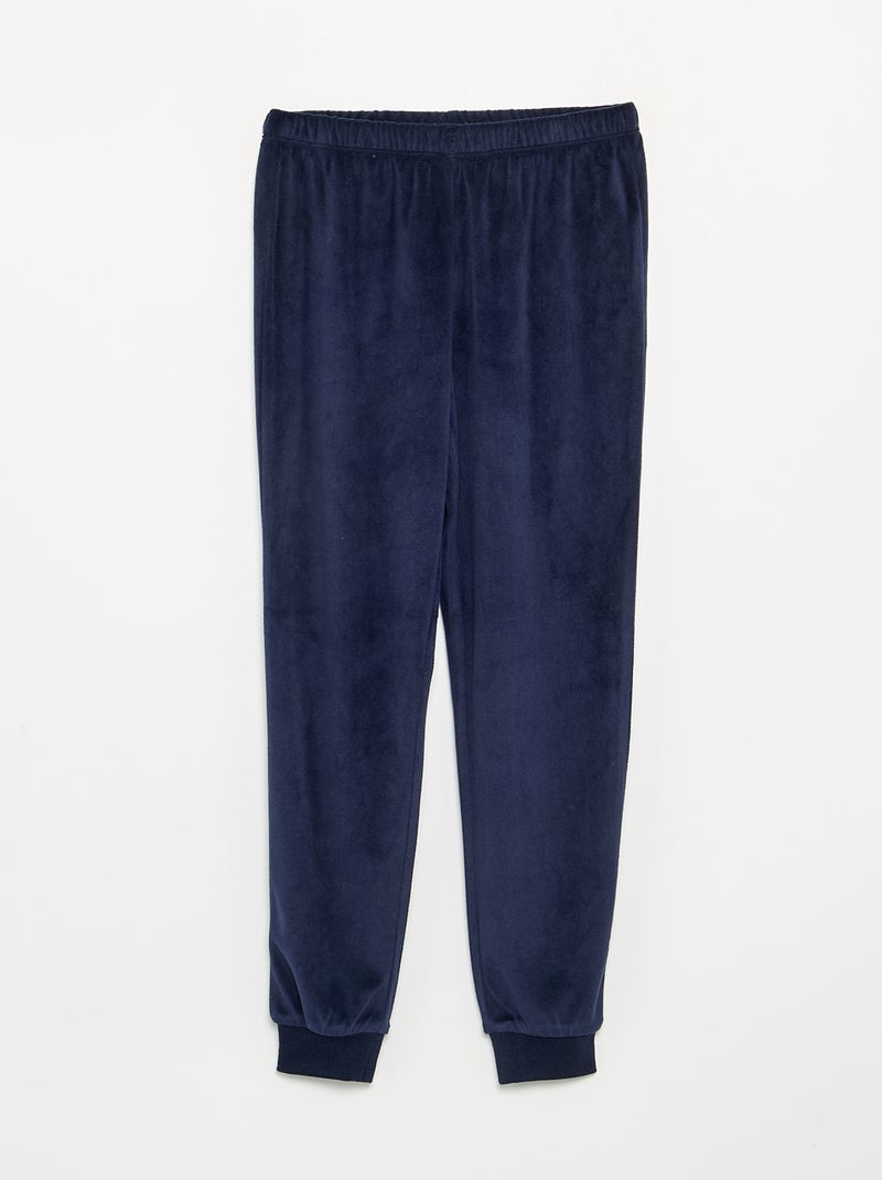 Pijama 'Disney' de 2 peças em polar - Camisola + calças Bege - Kiabi