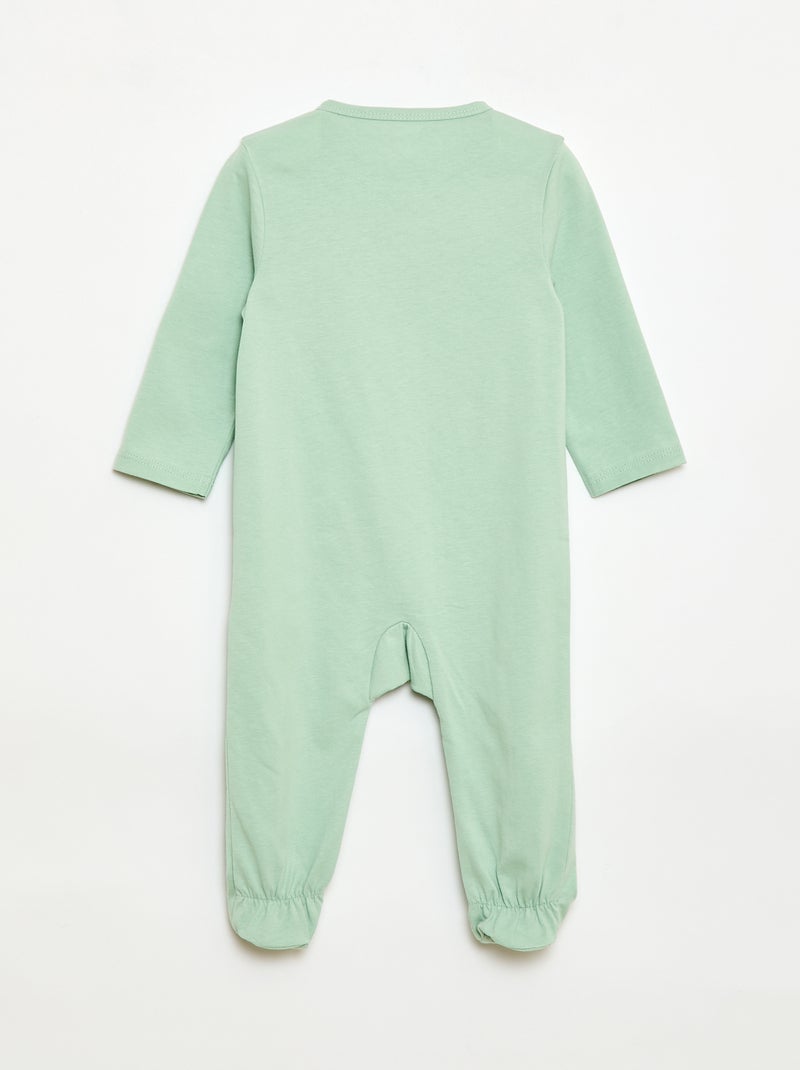 Pijama "Disney" em algodão Verde - Kiabi