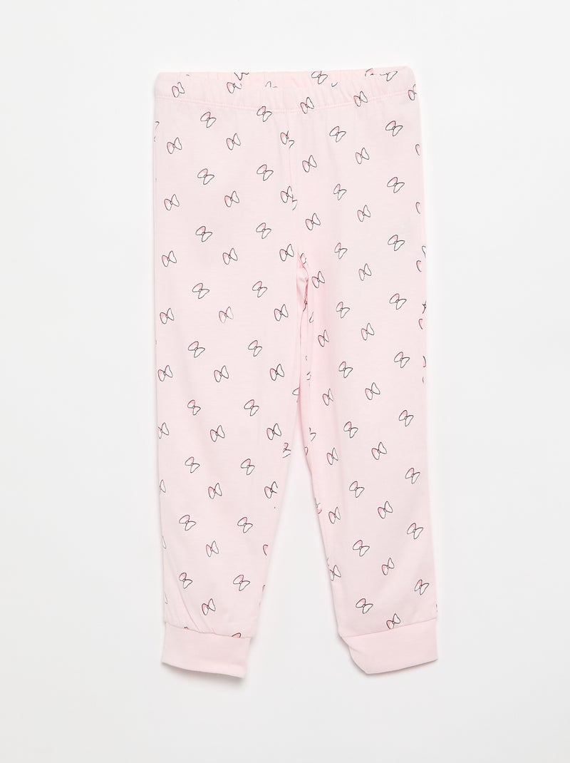 Pijama 'Disney' em jérsei de algodão Branco - Kiabi