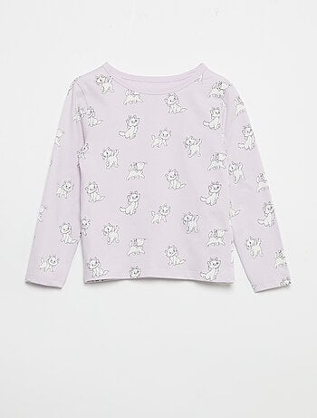 Pijama \'Disney\' em jersey de algodão