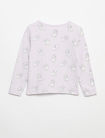 Pijama \'Disney\' em jersey de algodão