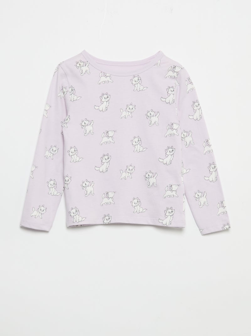 Pijama 'Disney' em jérsei de algodão Violeta - Kiabi