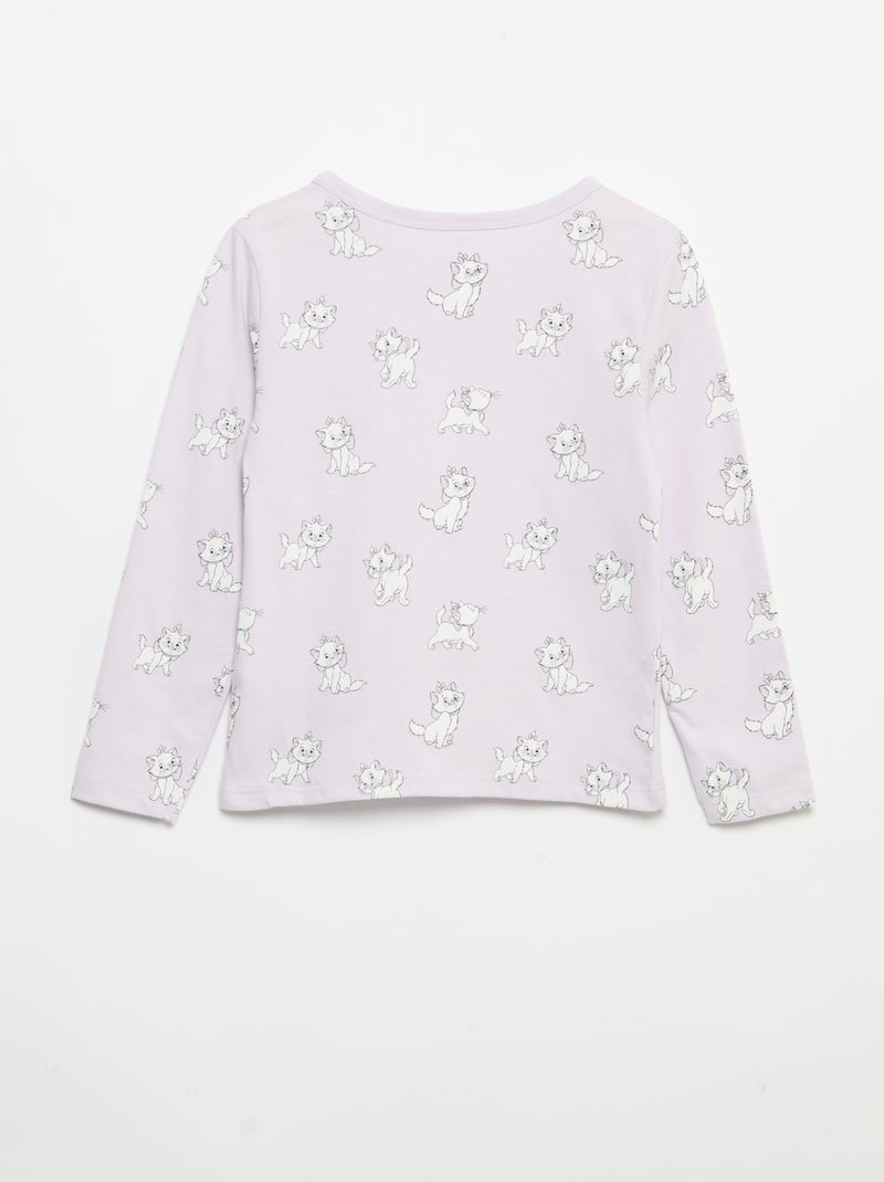 Pijama 'Disney' em jérsei de algodão Violeta - Kiabi