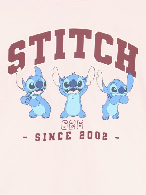 Pijama 'Disney' em jersey - 2 peças: T-shirt de manga comprida + calças - Kiabi