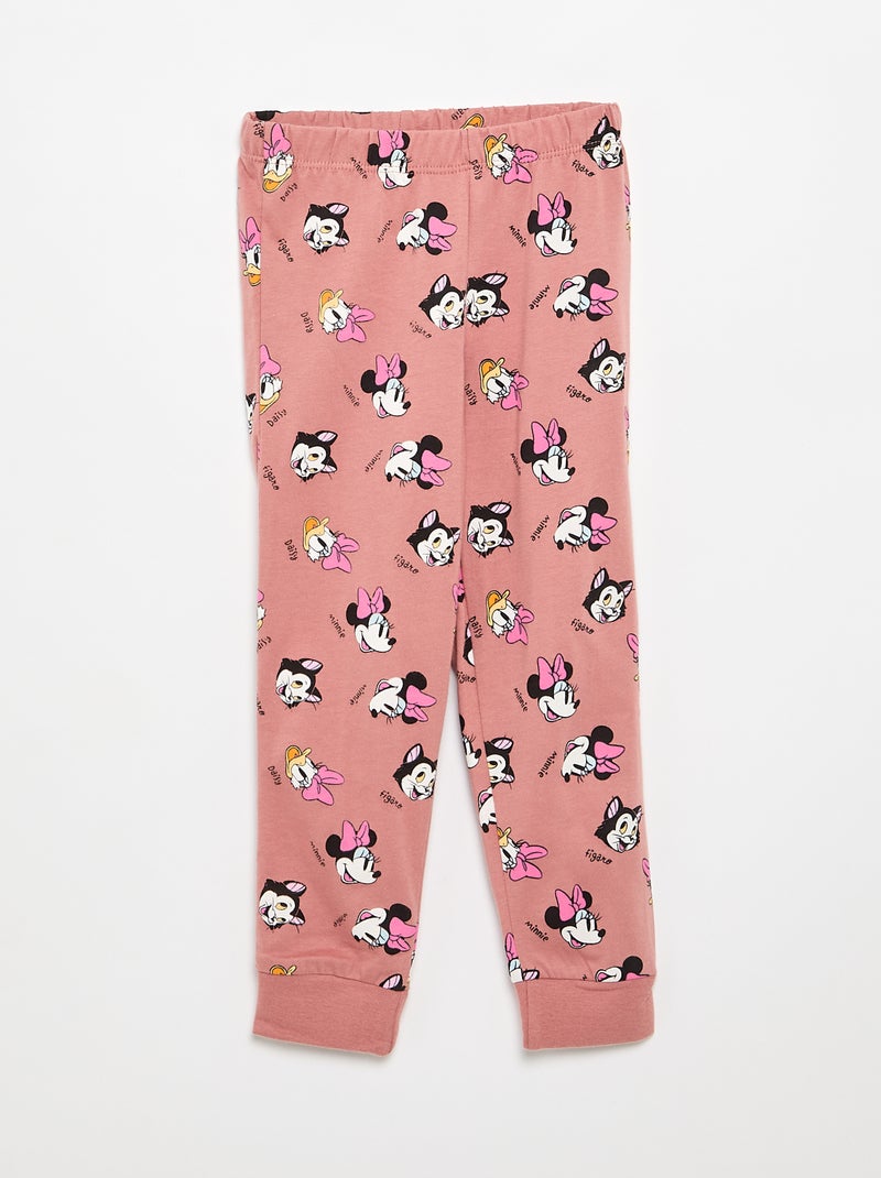 Pijama \'Disney\' em jersey de algodão Rosa - Kiabi