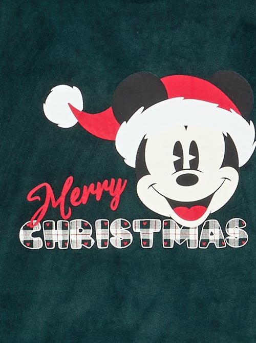 Pijama 'Disney' 'Mickey' de 2 peças de polar - T-shirt de manga comprida + calças - Kiabi