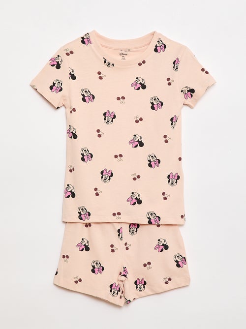 Pijama 'Disney' 'Minnie' 2 peças T-shirt + calções - Kiabi
