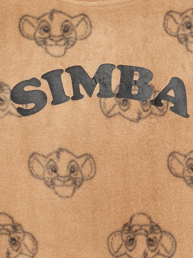 Pijama 'Disney' 'O Rei Leão' 2 peças - Camisola + calças Bege - Kiabi