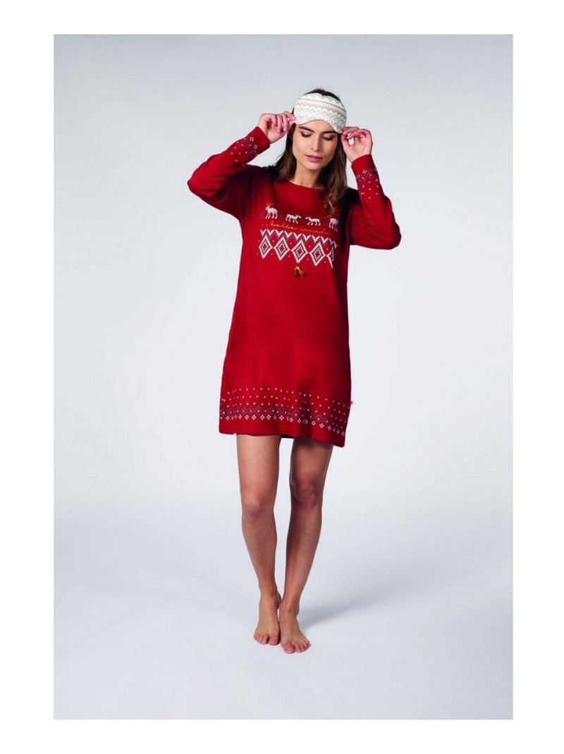 Pijama DODO HOMEWEAR - Pack de 2 Vermelho caxemira - Kiabi