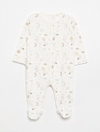 Pijama dors-bem \'Petit Béguin\' de veludo