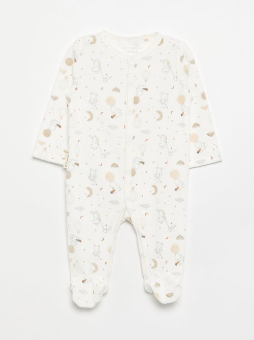Pijama dors-bem \'Petit Béguin\' de veludo - Kiabi Pijama dors-bem \'Petit Béguin\' de veludo - Kiabi