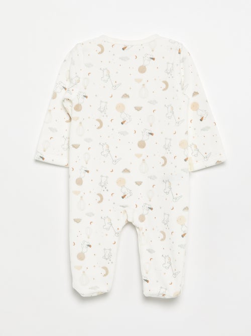 Pijama dors-bem \'Petit Béguin\' de veludo - Kiabi Pijama dors-bem \'Petit Béguin\' de veludo - Kiabi