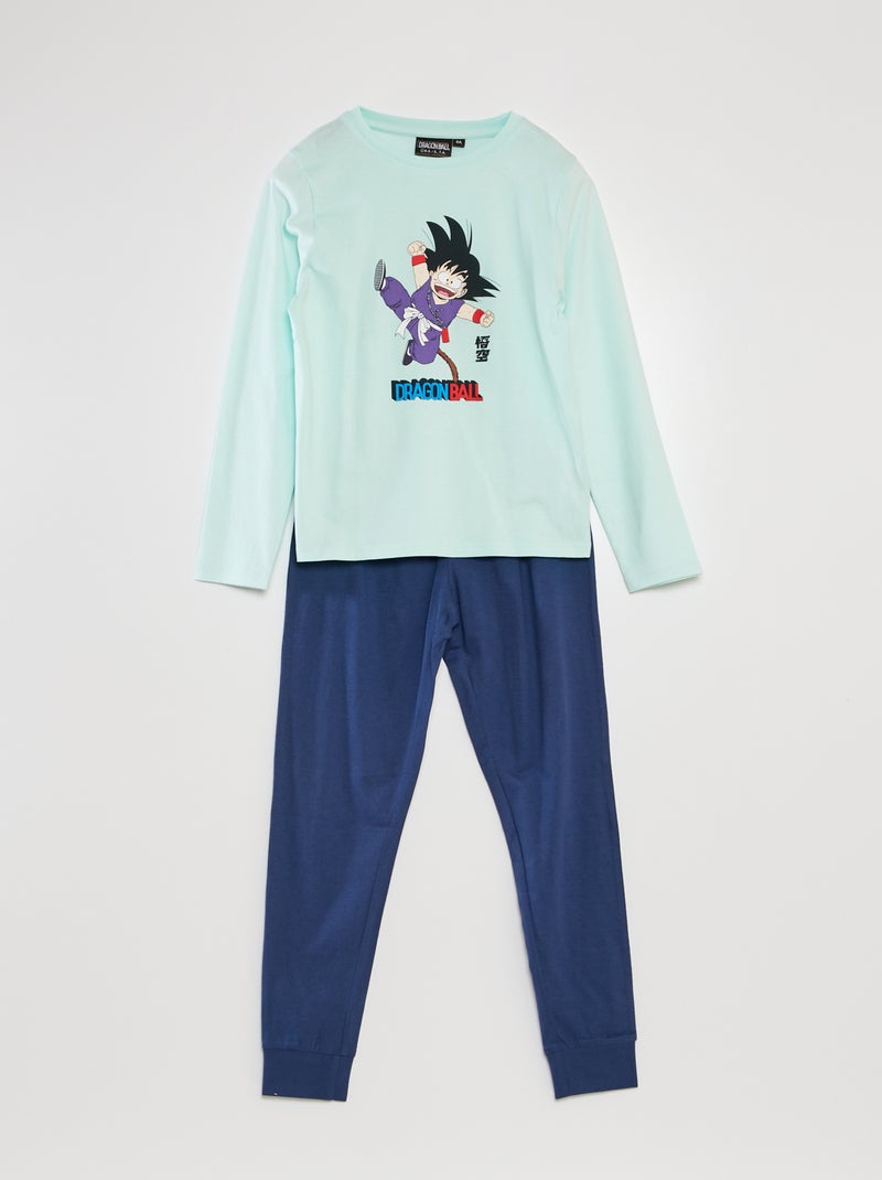 Pijama 'Dragon Ball' t-shirt + calças  - 2 peças AZUL - Kiabi