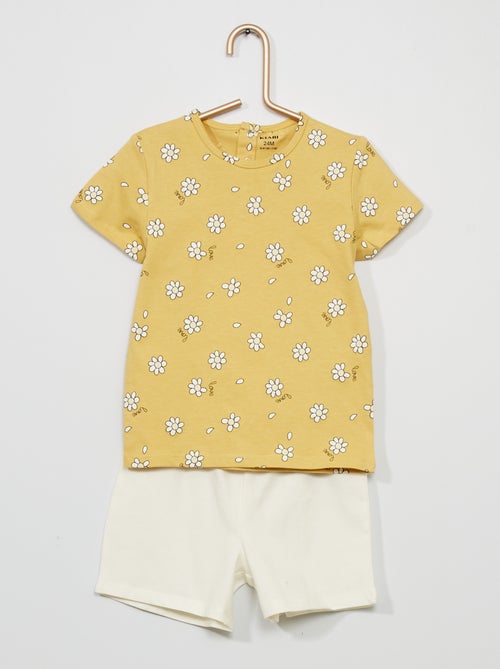 Pijama em algodão - Kiabi