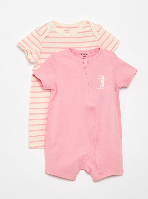 Pijama em algodão - Kiabi