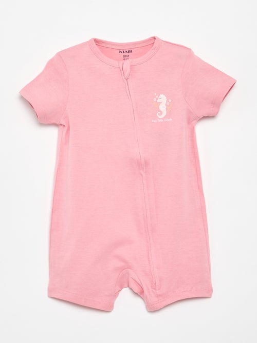 Pijama em algodão - Kiabi