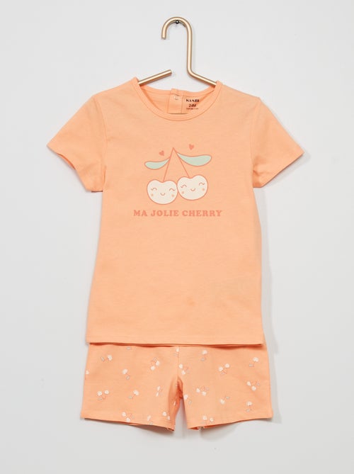 Pijama em algodão - Kiabi