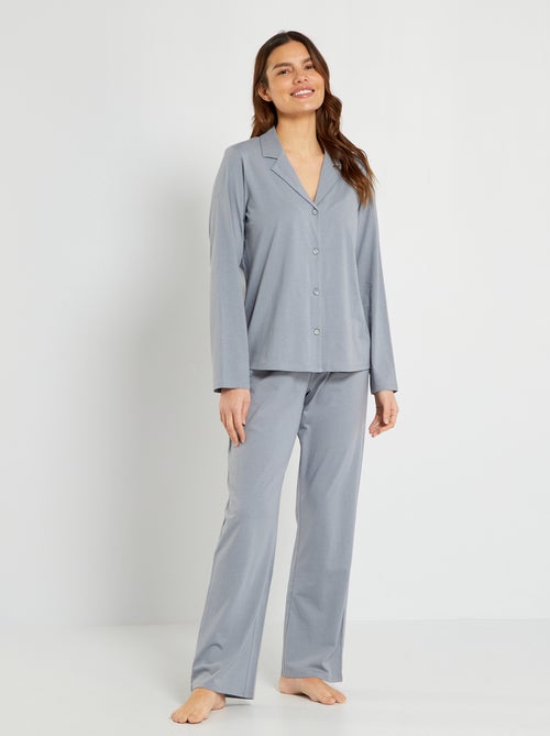 Pijama em jersey  - 2 peças - Kiabi