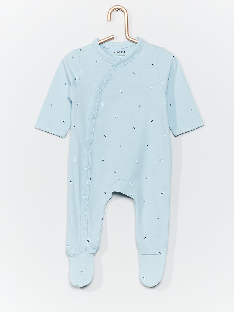 Pijama em jersey AZUL - Kiabi