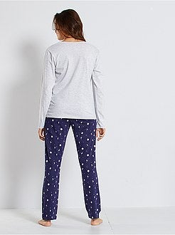 Pijama em jersey - Kiabi