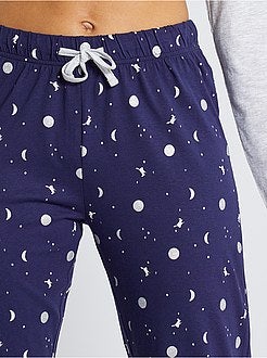 Pijama em jersey - Kiabi