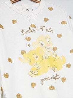 Pijama em jersey 'Disney' - Kiabi