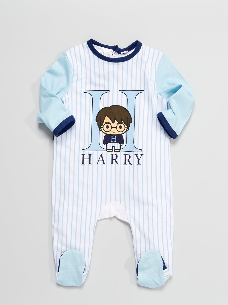 Pijama em jersey 'Harry Potter' Branco - Kiabi