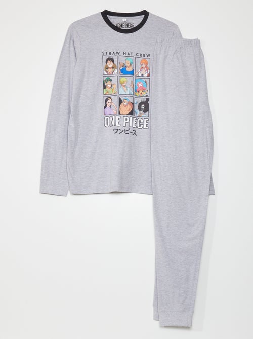 Pijama em jersey 'One Piece' - 2 peças - Kiabi