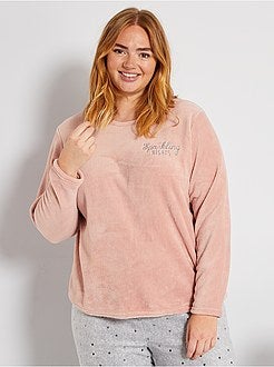 Pijama em malha fofa - Kiabi