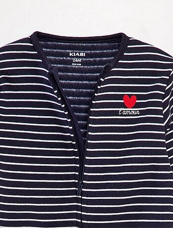 Pijama em moletão quente 'Amour'