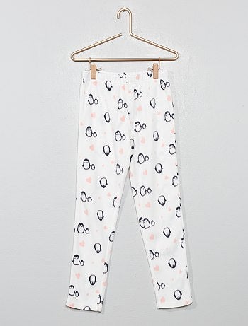 Pijama em polar - Kiabi