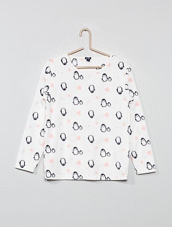 Pijama em polar - Kiabi