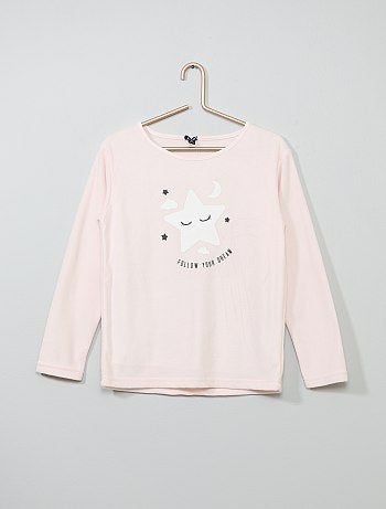 Pijama em polar 'estrelas' - Kiabi