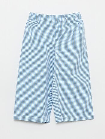 Pijama em popelina - 2 peças