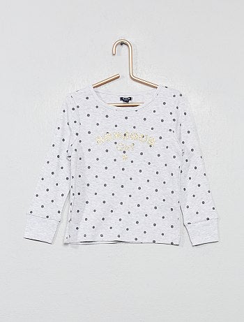 Pijama em puro algodão - Kiabi