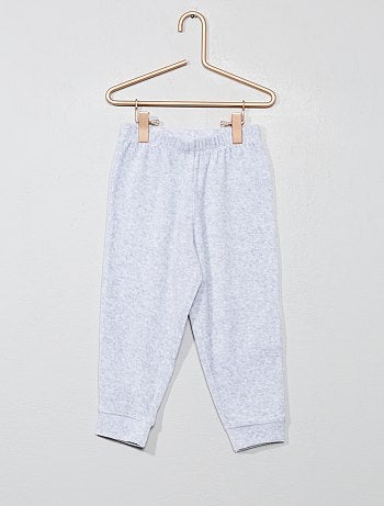 Pijama em veludo 'cão' - Kiabi