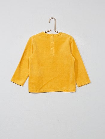 Pijama em veludo 'cão' - Kiabi