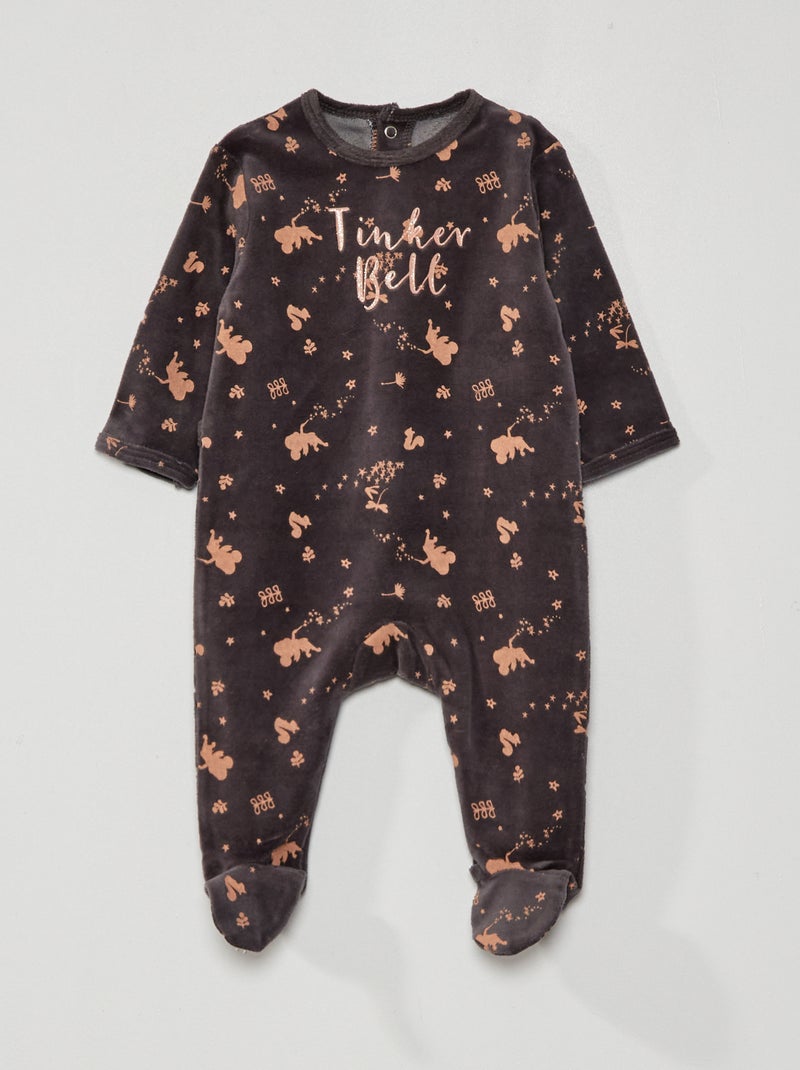 Pijama em veludo 'Disney' CINZA - Kiabi