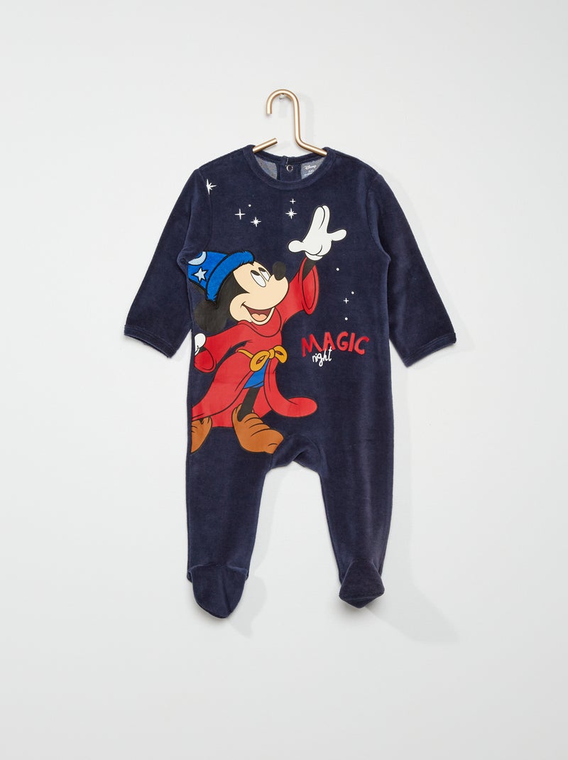 Pijama em veludo 'Disney' Mickey - Kiabi