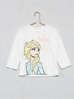 Pijama em veludo 'Frozen' - Kiabi